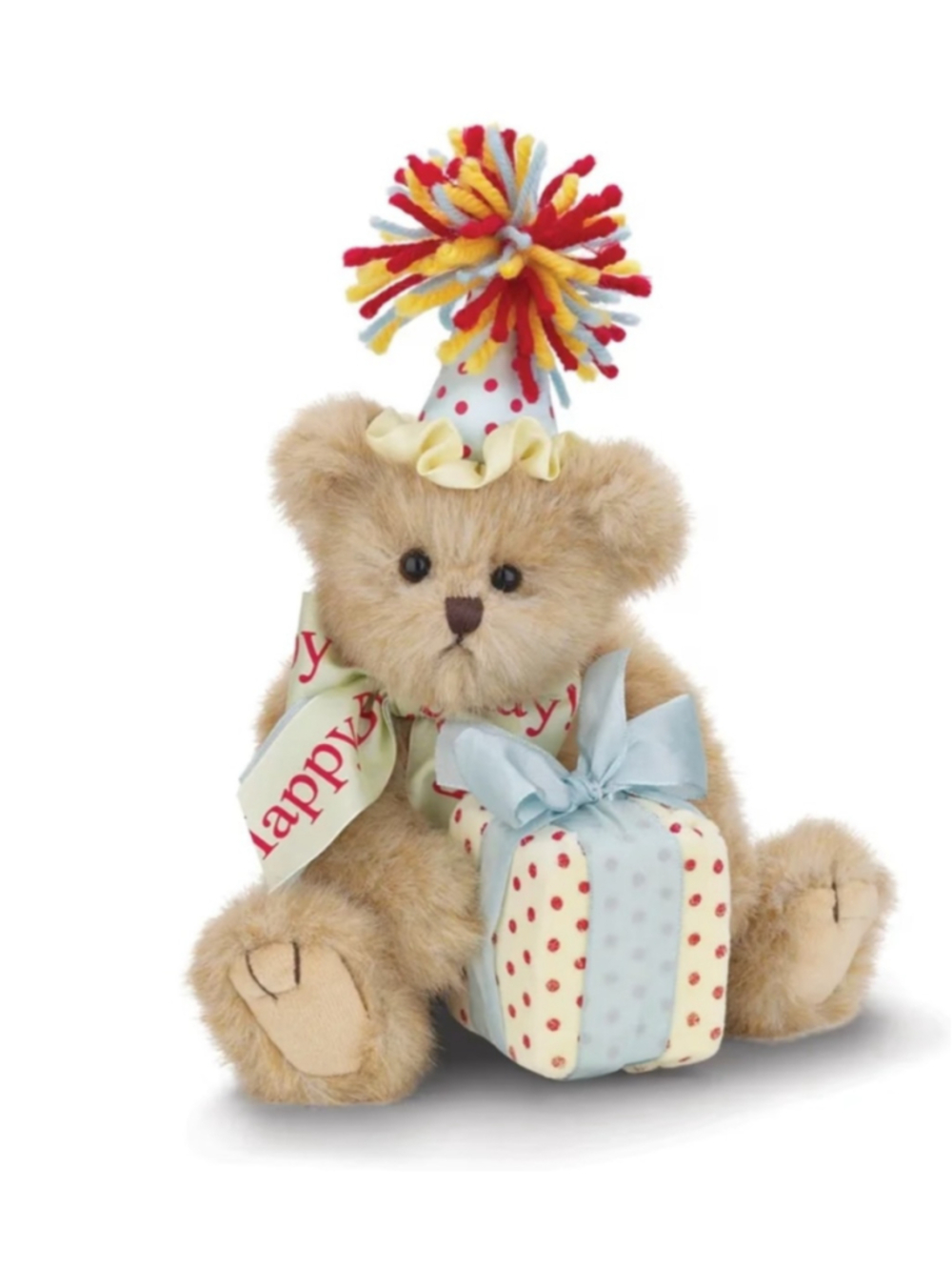 Bearington Collection Stuffed Bear Toy One Size Beige Multi-color Birthday Gift